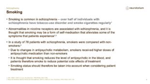 Schizophrenia – Comorbidity – slide 13